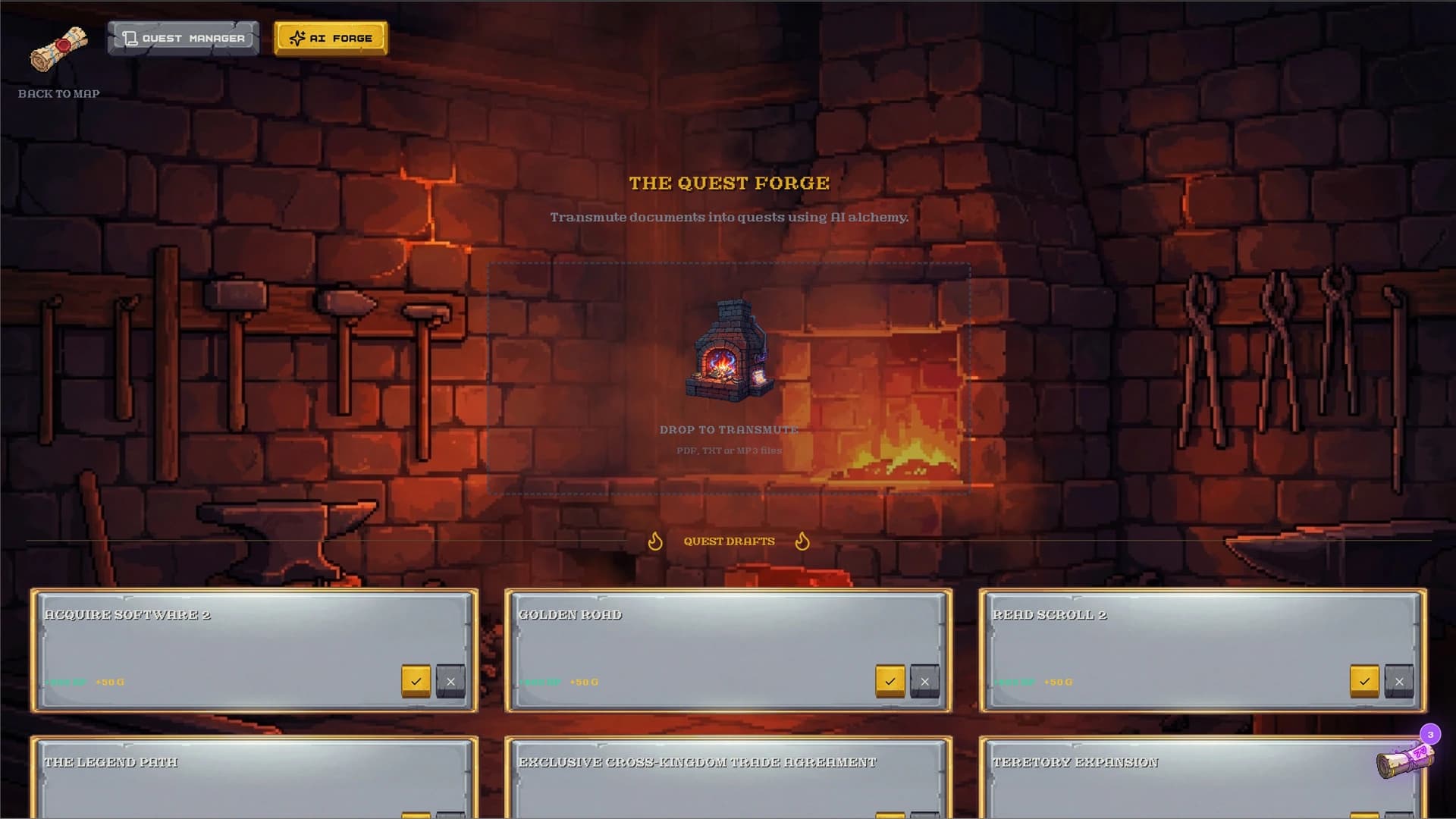 NetGrind scoring and approval UI screenshot