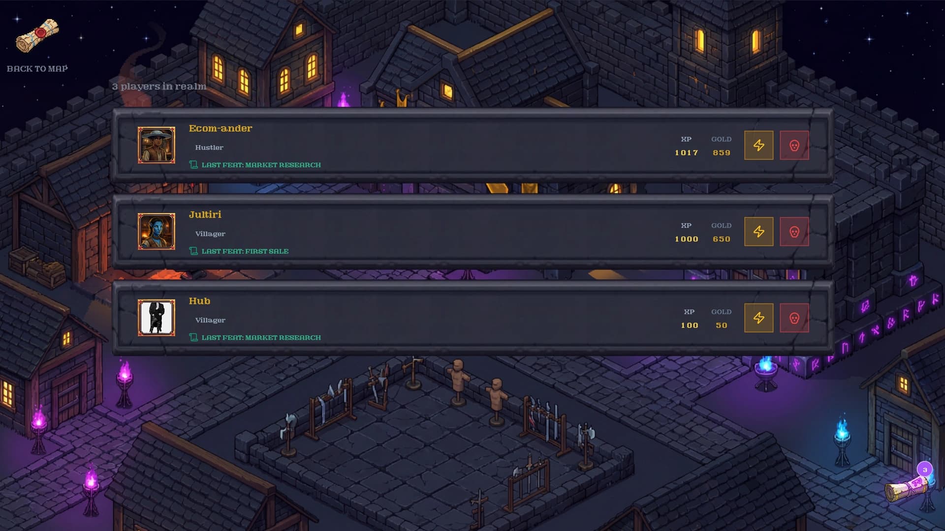 Support and interventions screenshot